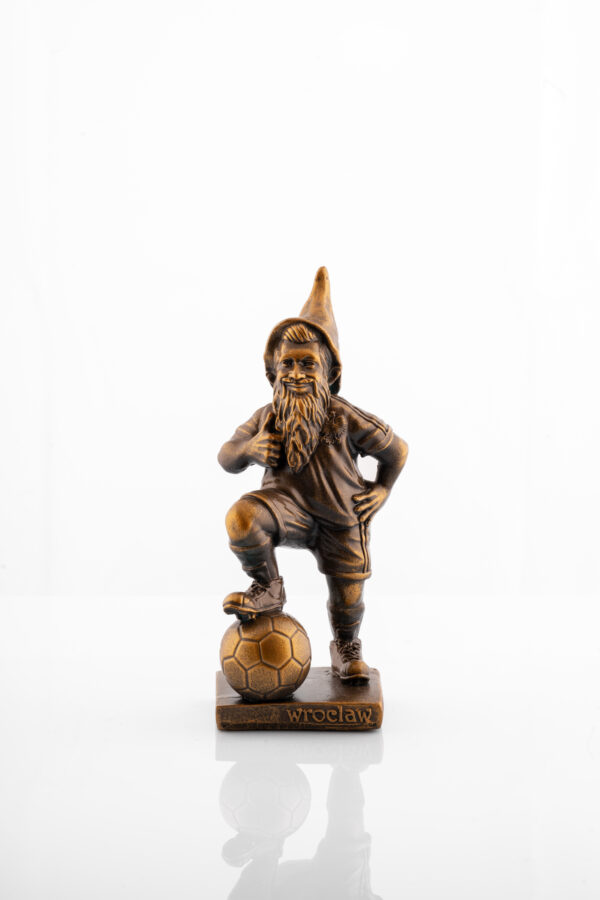 krasnal wroclawski Pilkarz figurka 18 cm
