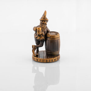 krasnal wroclawski z Piwem figurka 10 cm