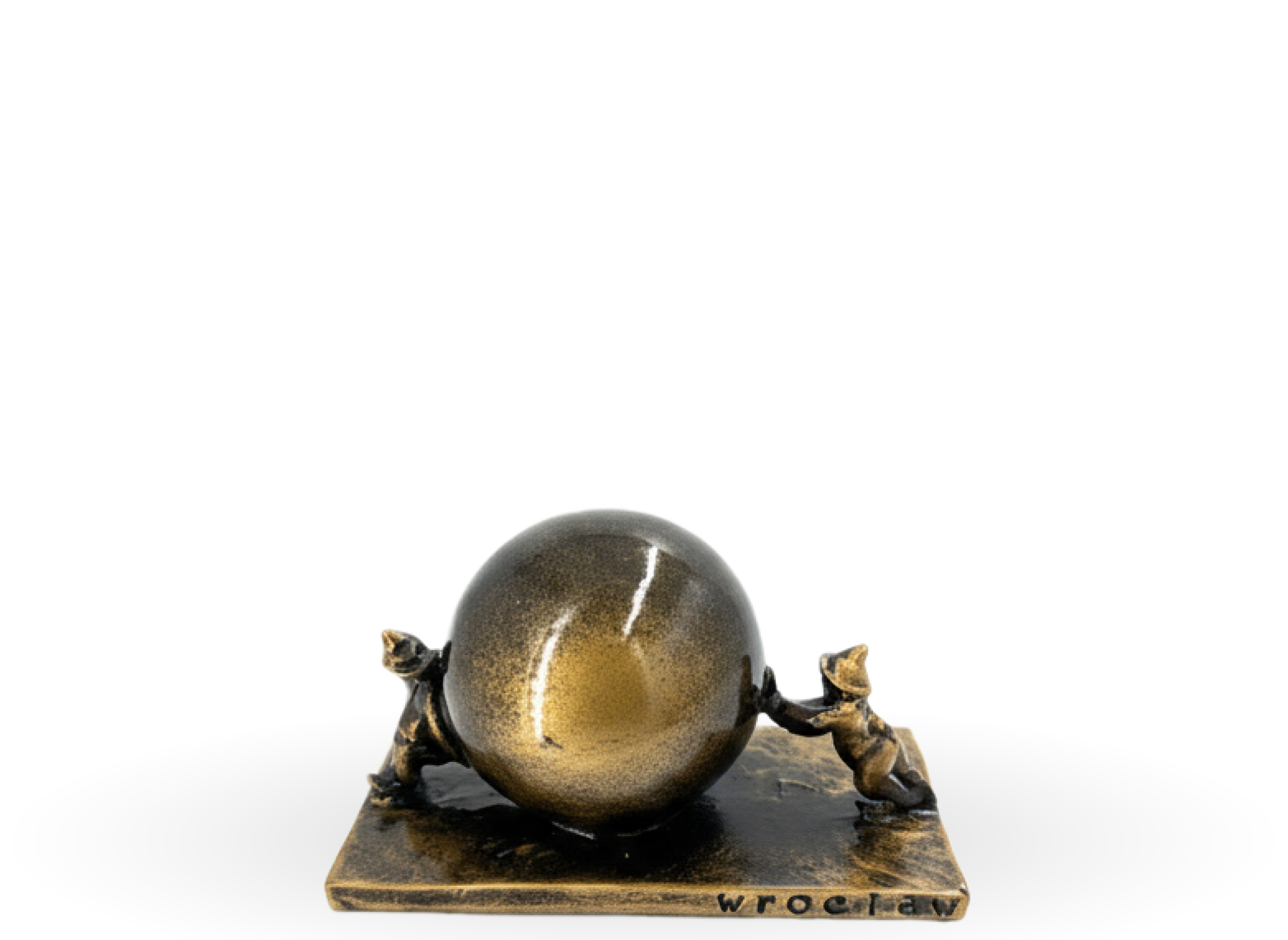 Krasnal wrocławski – Syzyfki brązowe