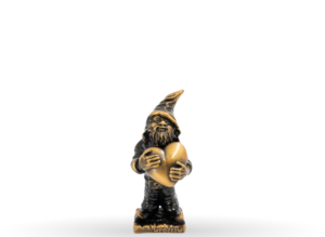 Krasnal wrocławski Serce – figurka, 10 cm