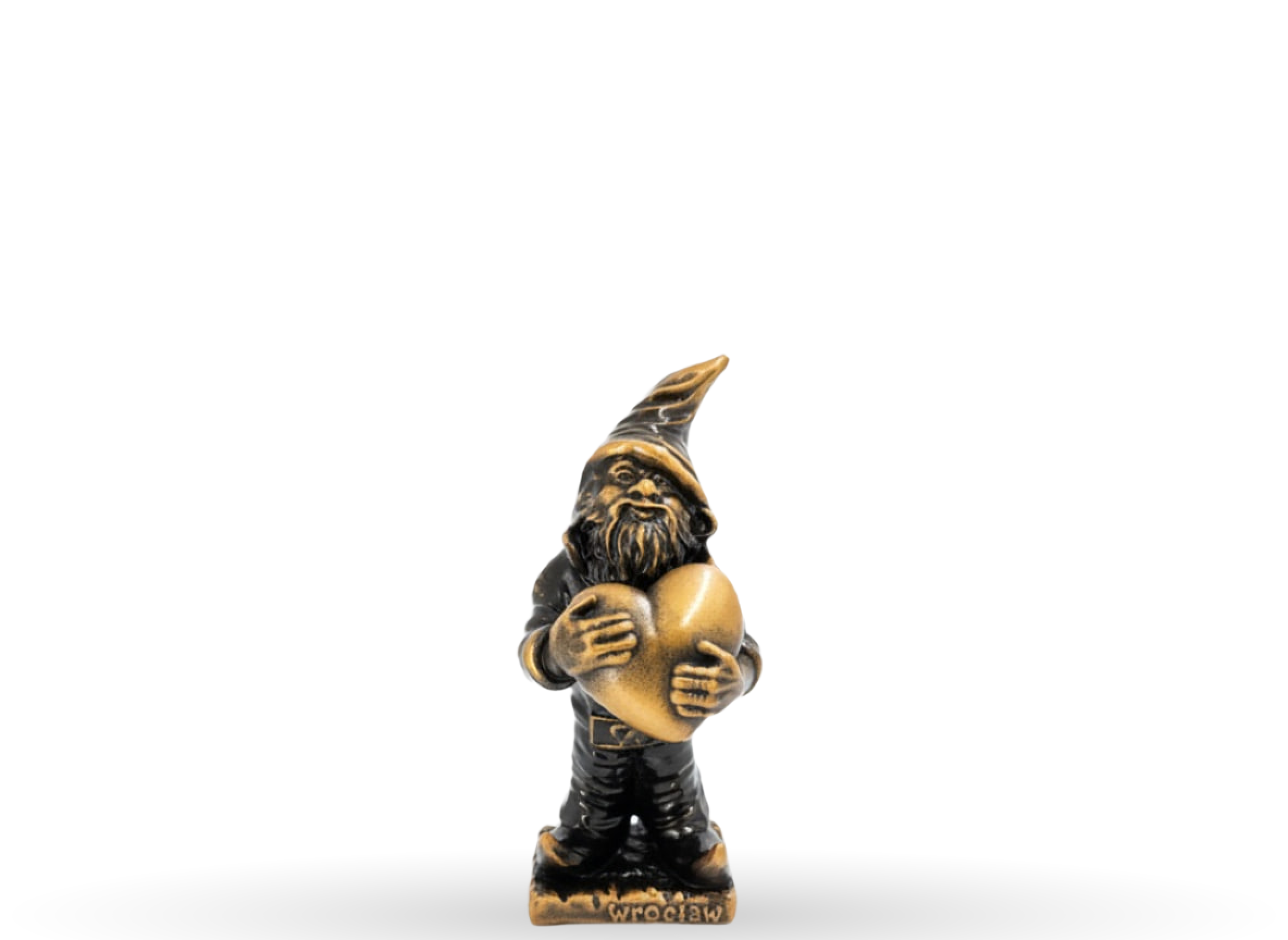 Krasnal wrocławski Serce – figurka, 10 cm