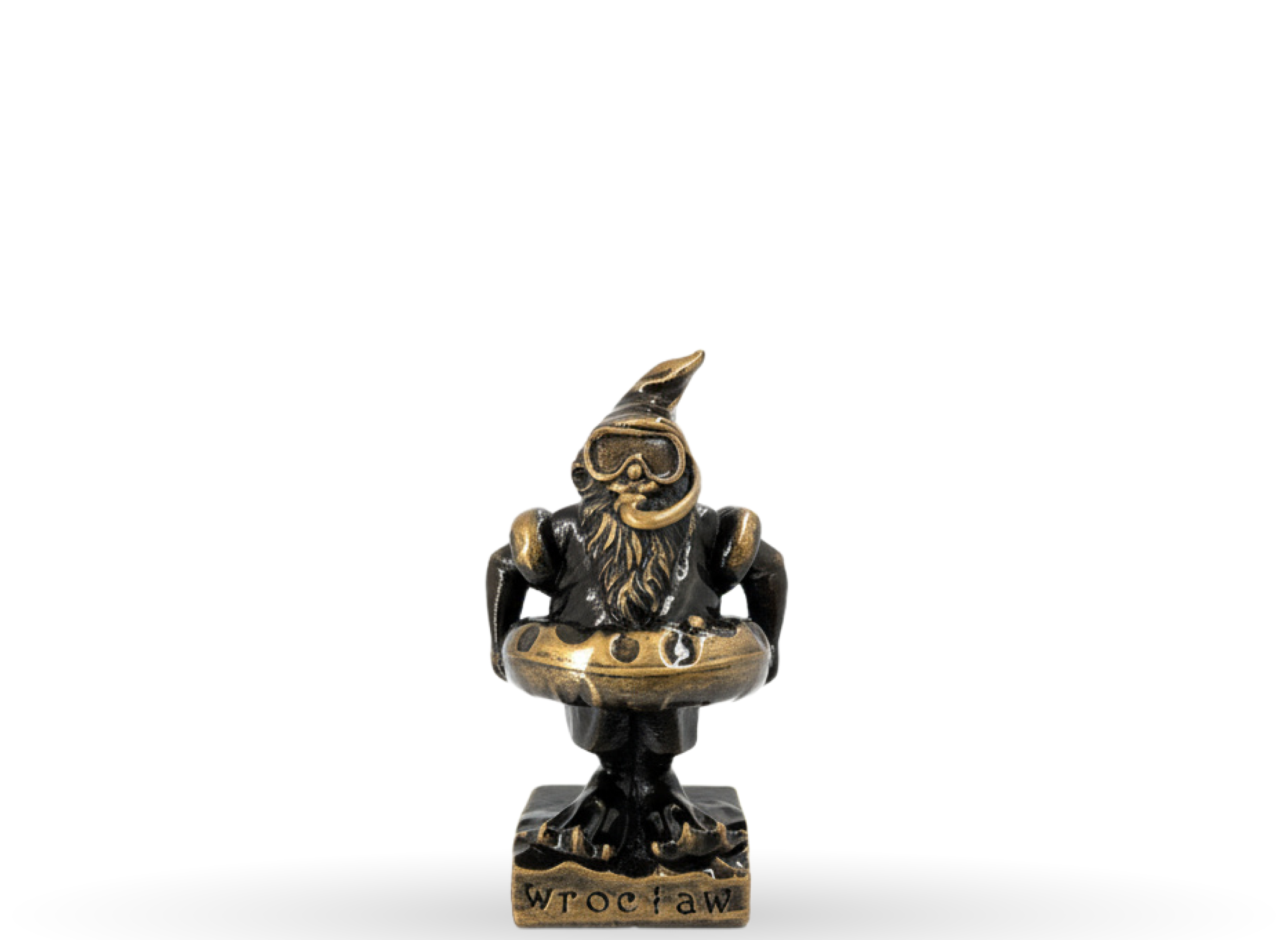 Wrocławskie krasnale: Pływak 10 cm – ręcznie robiona figurka