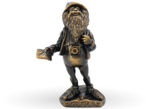 Krasnal wrocławski Turysta – figurka, 36 cm