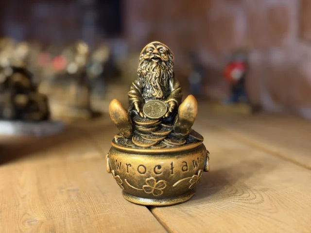 Krasnal wrocławski Groszyk – figurka 10 cm