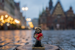 Małe krasnale wrocławskie